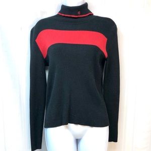 💎3 for $30 Ralph Lauren black and red turtleneck PM